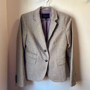 Banana Republic Women’s Tweed Herringbone Blazer 0